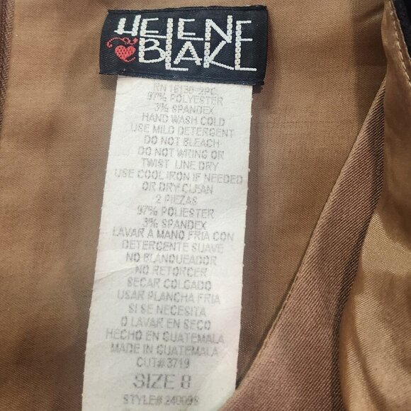 Helene Blake Dress Size 8
Lot K - Picture 5 of 9